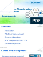 Modern Particle Characterization Techniques Image Analysis