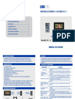 Videoporteiro LuaTek LKM-1201 Manual Completo