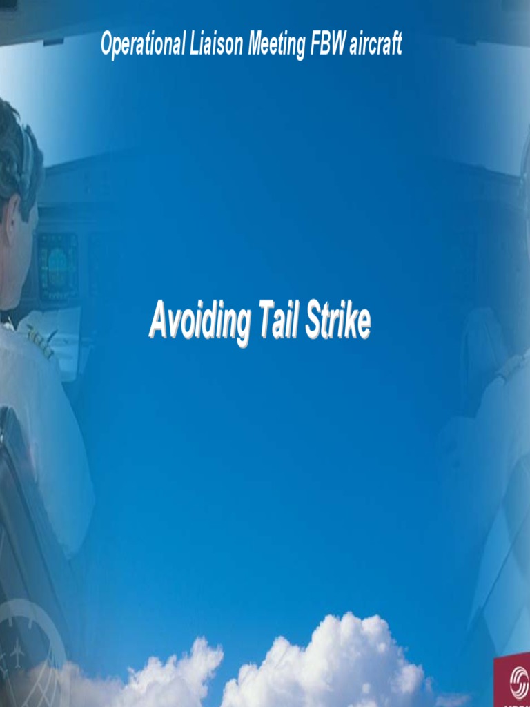 Avoiding Tail Strike - Airbus | PDF | Takeoff | Empennage