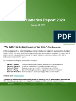 (Volta - Foundation) States of Batteries Report 2020