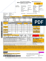 Bill of Supply For Electricity: Due Date: 11-04-2022