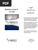 ShadowServer 2.0 User Guide