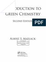 Green Chemistry: Albert S. Matlack