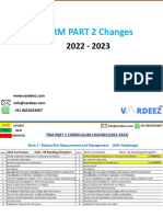 Macro Curriculum Changes 2023 Part 2