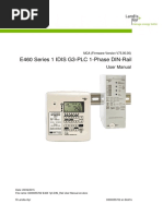 E460 1ph DIN-Rail User Manual en Draft B