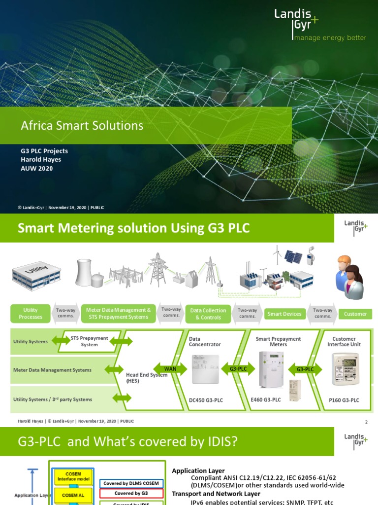 G3-PLC Smart Meter Solutions in Africa | PDF | Electrical Engineering ...