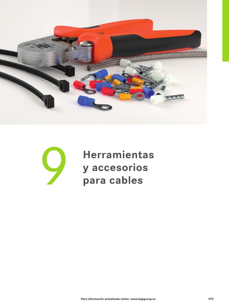 Herramienta de prensado de cables, crimpadora para Cable tubular, Conector  de presión en frío, terminales eléctricos