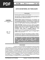 N-1748 (1) Lista de Material de Tubulação