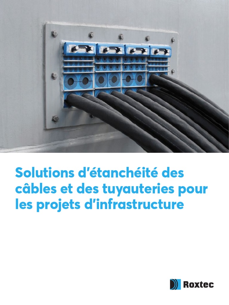 Roxtec Cable and Pipe Seals For Infrastructure FR | PDF | Building ...