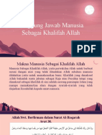 D. Tanggung Jawab Manusia Sebagai Khalifah Allah