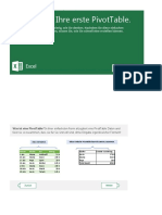 Excel: PivotTabelle