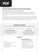 Product Sheet - Diligent ACL Analytics