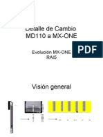Corte MD110 A MX-ONE