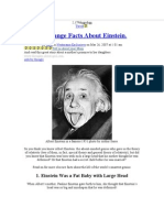 10 Strange Facts About Einstein.: 1. Einstein Was A Fat Baby With Large Head