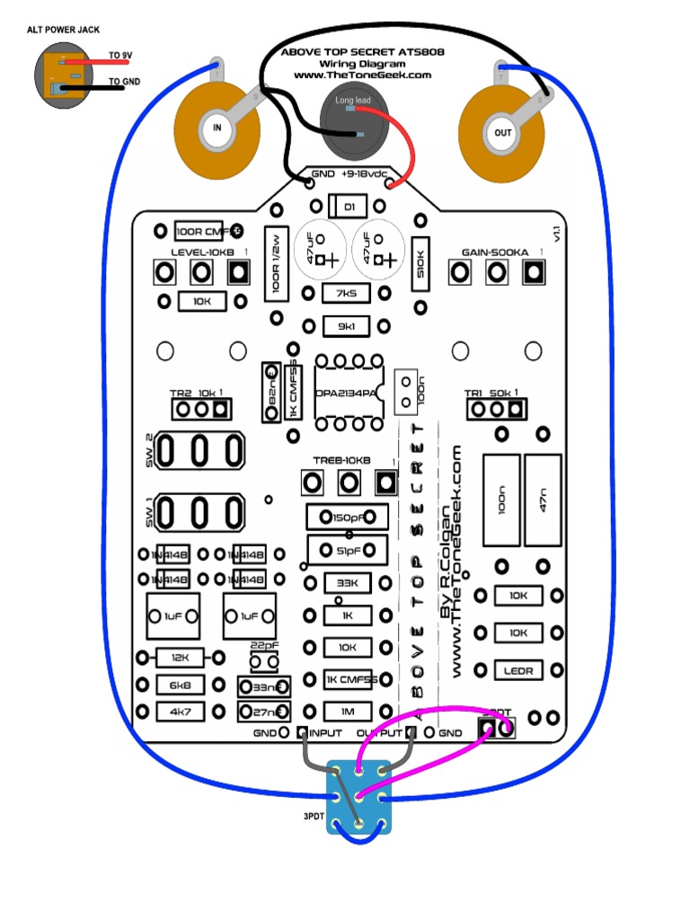ABOVE - TOP - SECRET - ATS808 Wiring Diagram | PDF