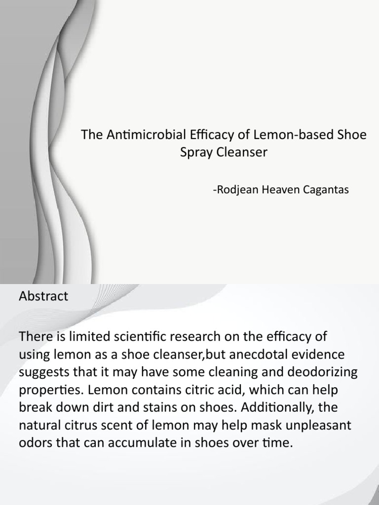 Research PDF Lemon Disinfectant