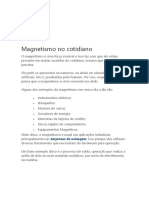 Magnetismo No Cotidiano