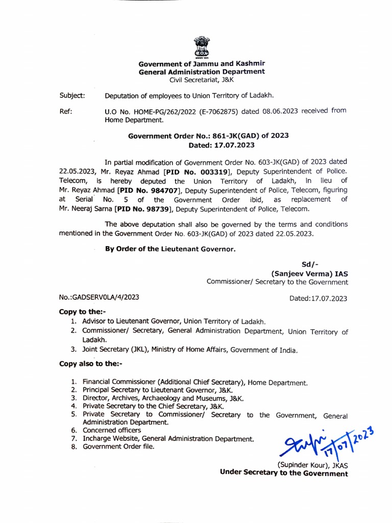 Posting DSP | PDF | Governance | Positions Of Authority