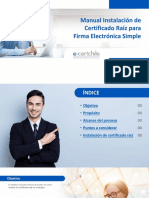 Instalacion Del Certificado Raiz para Firma Electronica Simple
