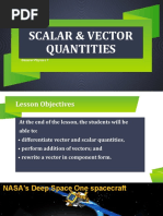 Scalar Vectorss Gen - Physics 1