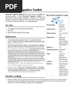 Microsoft Cognitive Toolkit