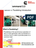 CUMMINS TRANNING PC3.X Section 9 - Parallel Intro