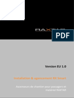 Manuel D'installation Raxtar Modèles RXS2332F - RXS2340F v1.0