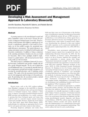 risk assessment 2