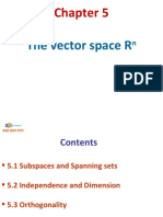 P2 - Chapter 5 - The Vector Space RN