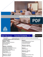 ABAP Web Dynpro Training Material