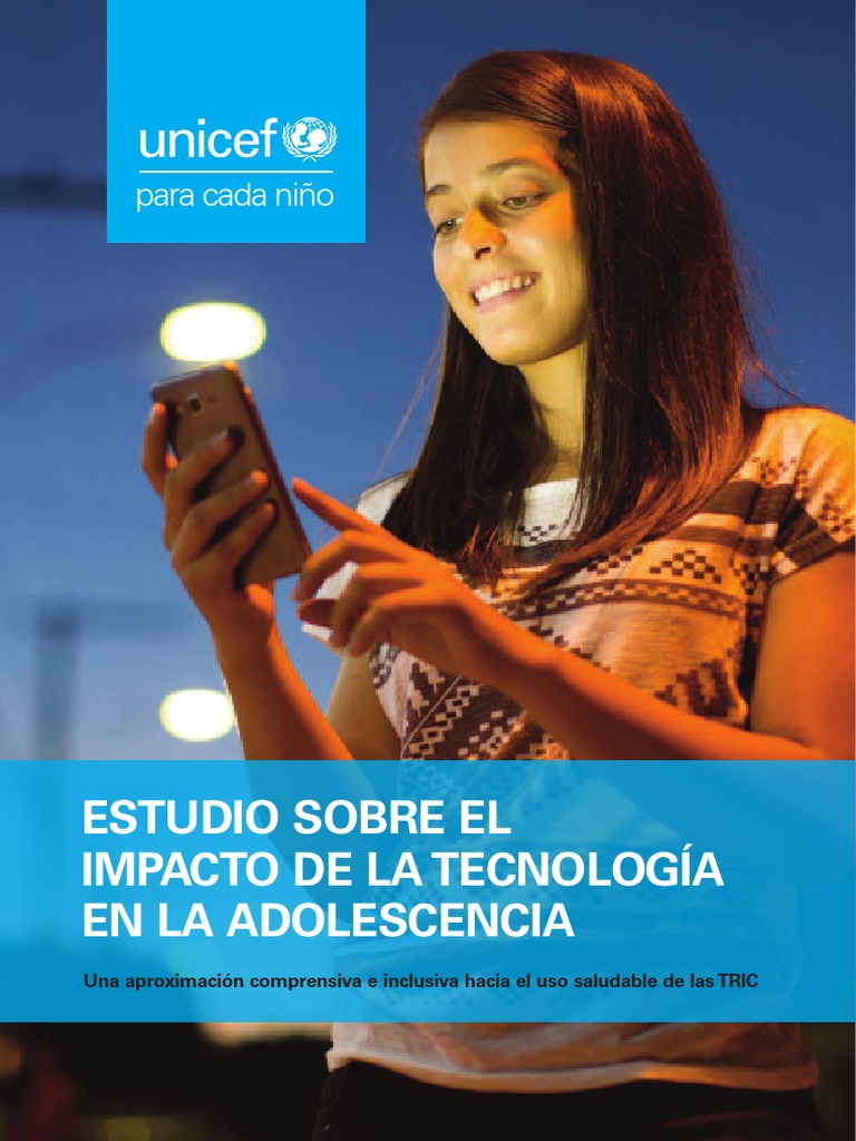 Impacto de la Tecnología en Adolescentes | PDF | Adolescencia | Unicef