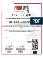 Certificado - Loto - Balseca Avendaño Hilda Muriel