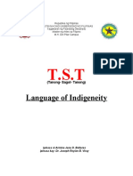 Language of Indigeneity
