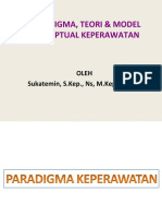 Paradigmateori - Model - Keperawatan