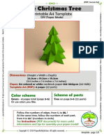 (PaperzoneVN - Com) 23 PineChristmasTree TEMPLATEA4 PaperArtAddiction