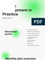 4.4 Holistic Development in Practice