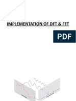 Implementation of DFT FFT