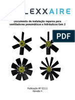 Documento de Instalação Reparos para Ventiladores Pneumáticos e Hidráulicos Gen 2