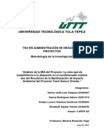 Evaluación Del Impacto Ambiental de Un Proyecto