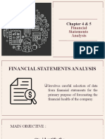 CHAPTER 4 & 5 (MANACC) Financial Statement Analysis