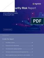 Security Risk Report M365