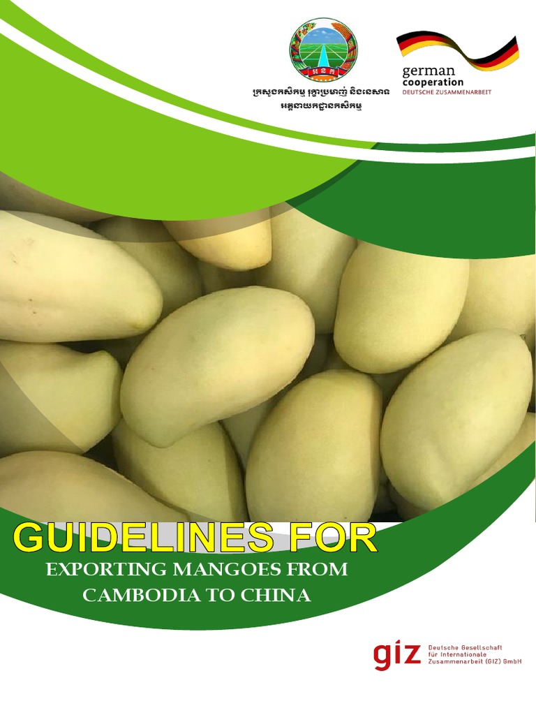 Cambodia Mango Export to China Guide | PDF | Cambodia | Market Access