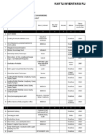 Kartu Inventaris Ruangan (Kir) 2022