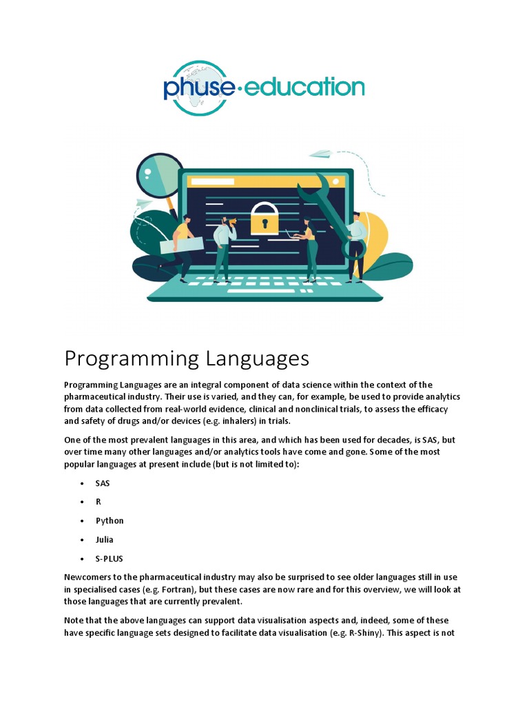 02 - Programming Languages | PDF | Python (Programming Language) | Sas ...