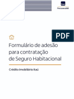 Formulário de Informações para o Seguro Do Comprador 1