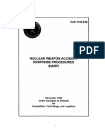 Nuclear Weapon Accident Response Procedures (DOD) (1999) WW
