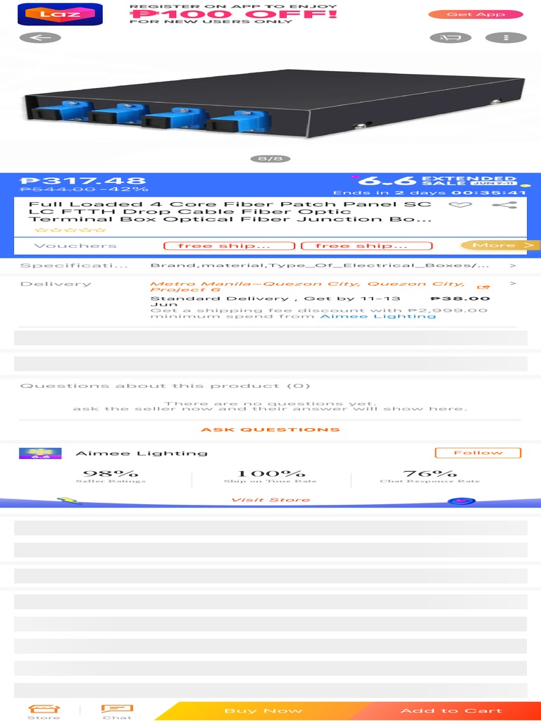 Fiber Junction Box Price