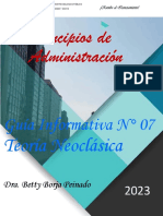 Guia #07 Teoria Neoclasica 1