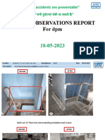 DPM Safety Observation Report - 19.05.23