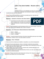 SENSITIVOS Resumo Aula 1 Depois Do Pitch Compressed